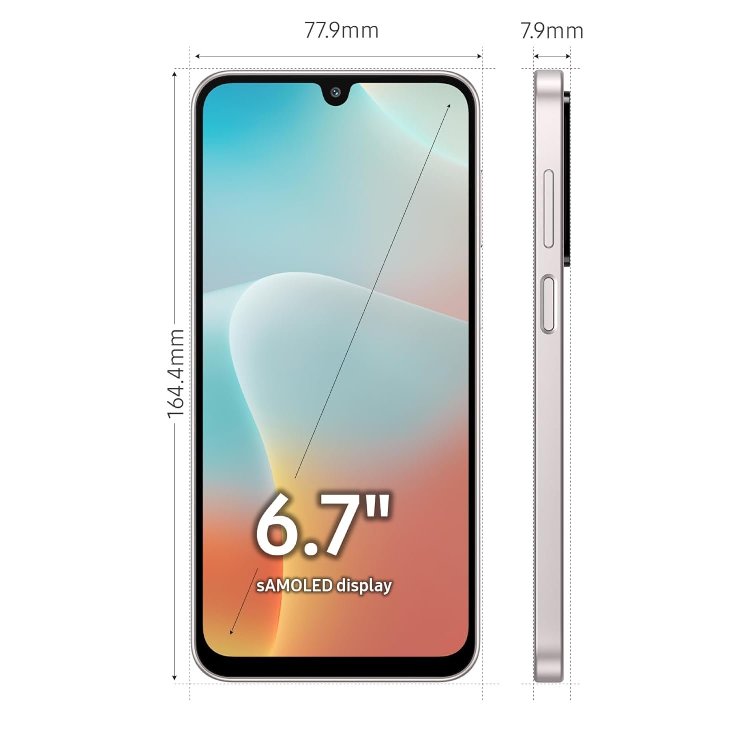 Super AMOLED Samsung Galaxy M16 5G Phone Dual-SIM Smartphone